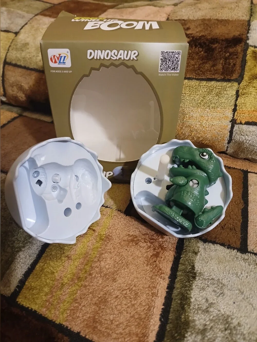 Green Dinosaur Wind-Up Toy - Kids Toy